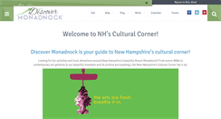 Desktop Screenshot of discovermonadnock.com